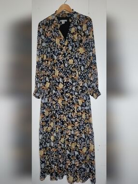 Lucky Brand | Dresses | Lucky Brand Black Long Sleeve Dress | Poshmark